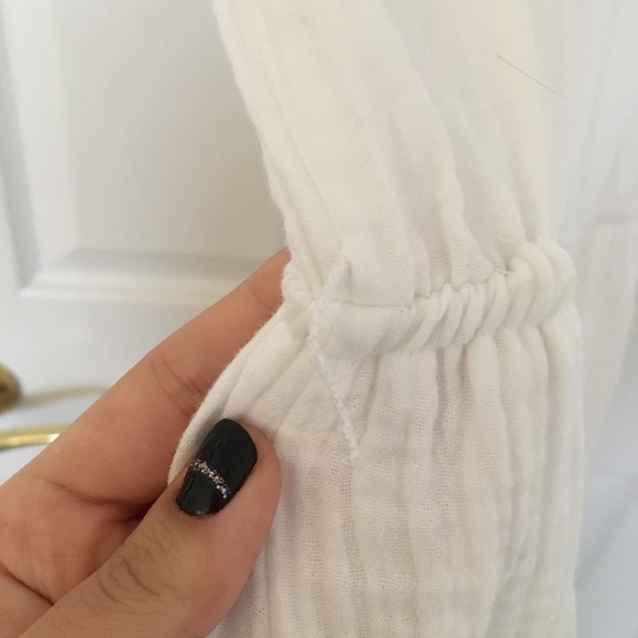 White Swimsuit Cover-Up - Picture 3 of 3